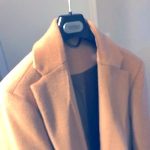 Topman Camel Overcoat